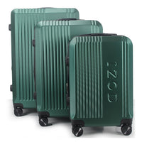 IZOD Zane Expandable ABS Hard shell Lightweight 360 Dual Spinning Wheels Combo Lock 28", 24", 20" 3 Piece Luggage Set