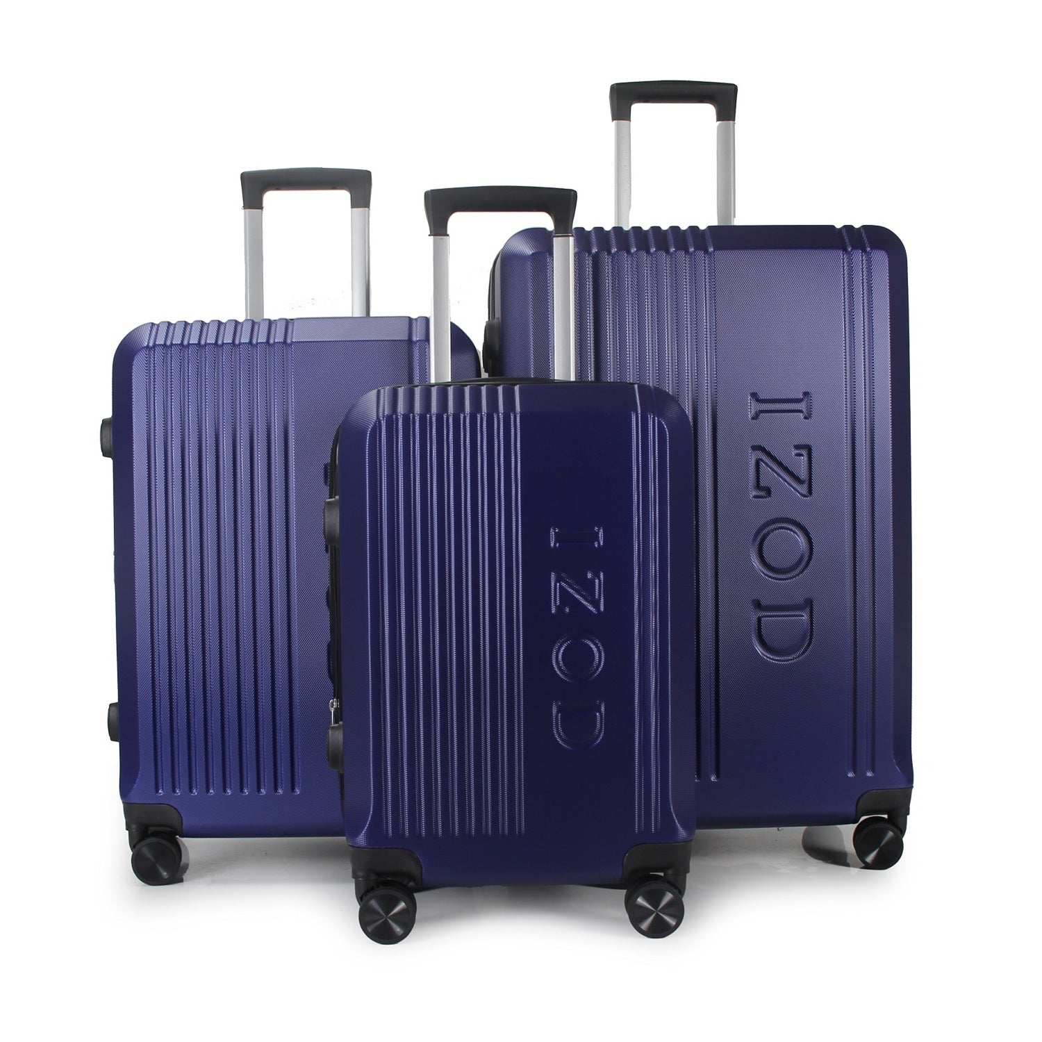 IZOD Zane Expandable ABS Hard shell Lightweight 360 Dual Spinning