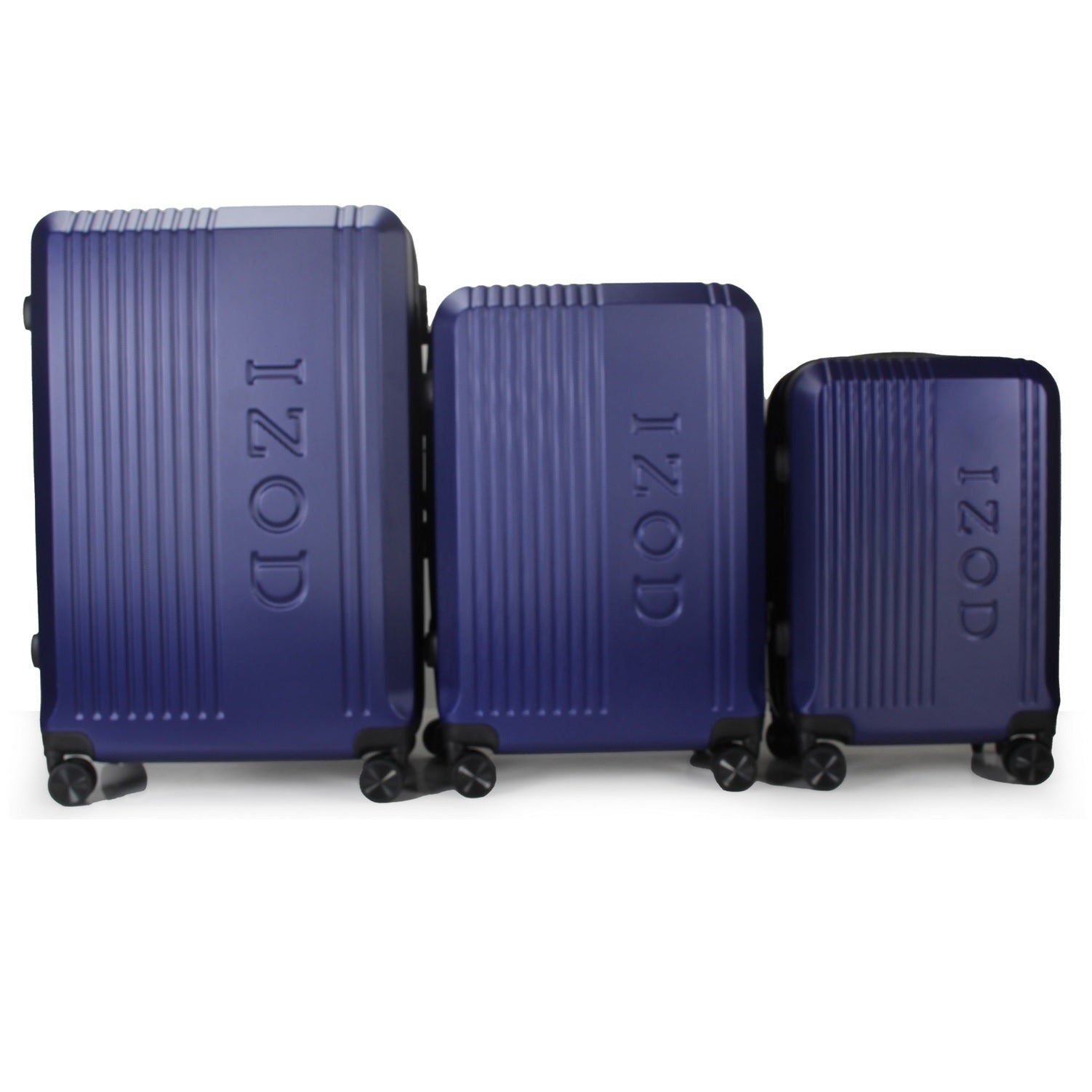 IZOD Zane Expandable ABS Hard shell Lightweight 360 Dual Spinning