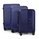 IZOD Zane Expandable ABS Hard shell Lightweight 360 Dual Spinning Wheels Combo Lock 28", 24", 20" 3 Piece Luggage Set