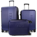 IZOD Zane Expandable ABS Hard shell Lightweight 360 Dual Spinning Wheels Combo Lock 28", 24", 20" 3 Piece Luggage Set