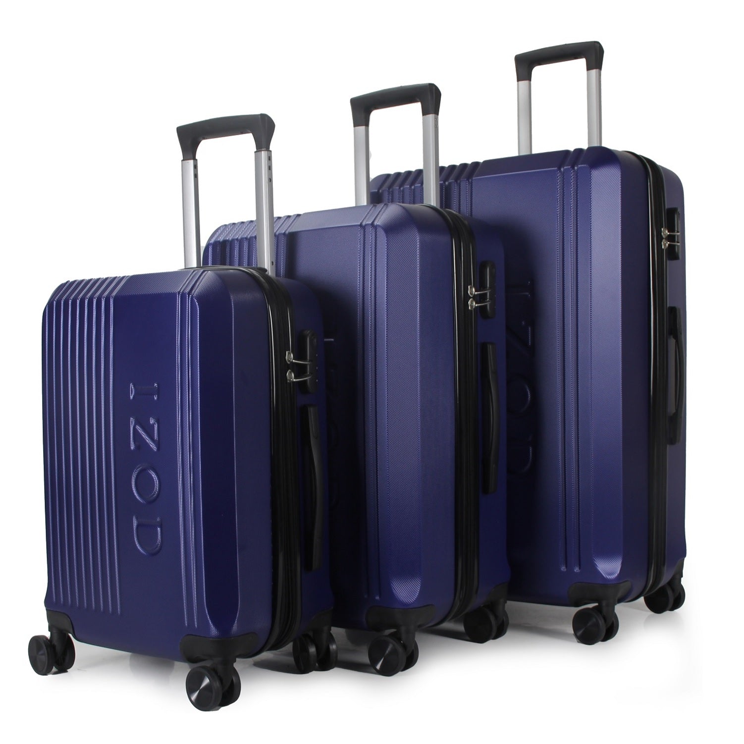 IZOD Zane Expandable ABS Hard shell Lightweight 360 Dual Spinning