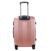 IZOD Zane Expandable ABS Hard shell Lightweight 360 Dual Spinning Wheels Combo Lock 28", 24", 20" 3 Piece Luggage Set