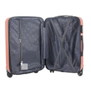 IZOD Zane Expandable ABS Hard shell Lightweight 360 Dual Spinning Wheels Combo Lock 28", 24", 20" 3 Piece Luggage Set
