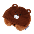 IZOD Mimi Kids Memory Foam Travel Pillow with Hoodie
