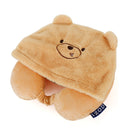 IZOD Mimi Kids Memory Foam Travel Pillow with Hoodie