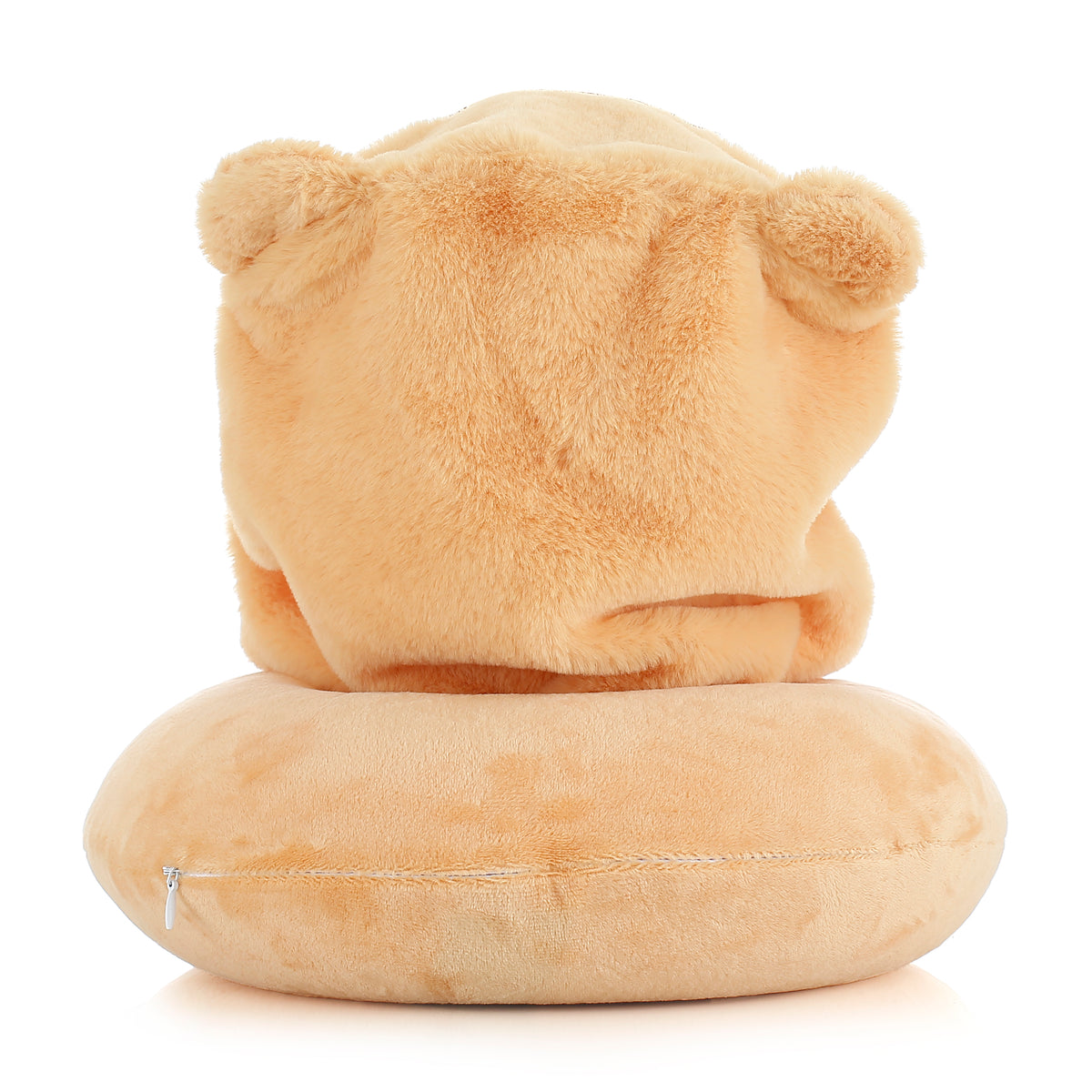 IZOD Mimi Kids Memory Foam Travel Pillow with Hoodie