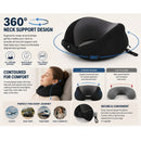 IZOD Moon Memory Foam Travel Neck Pillow