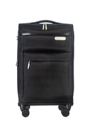 IZOD River Soft Shell Lightweight Expandable 360 Dual Spinning Wheels Combo Lock 28", 24", 20" 3 Piece Luggage Set