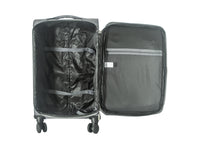 IZOD River Soft Shell Lightweight Expandable 360 Dual Spinning Wheels Combo Lock 28", 24", 20" 3 Piece Luggage Set