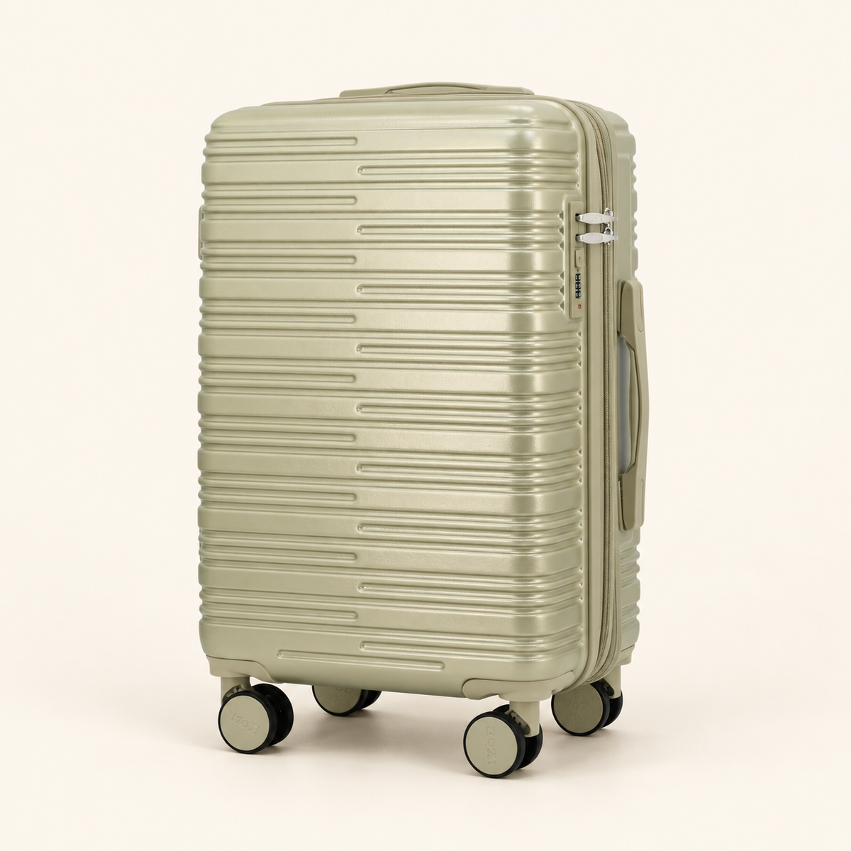 IZOD Romeo 20-Inch Carry-On Luggage – Lightweight Expandable ABS Hardside Suitcase with 360° Dual Spinner Wheels & Built-In Combo Lock