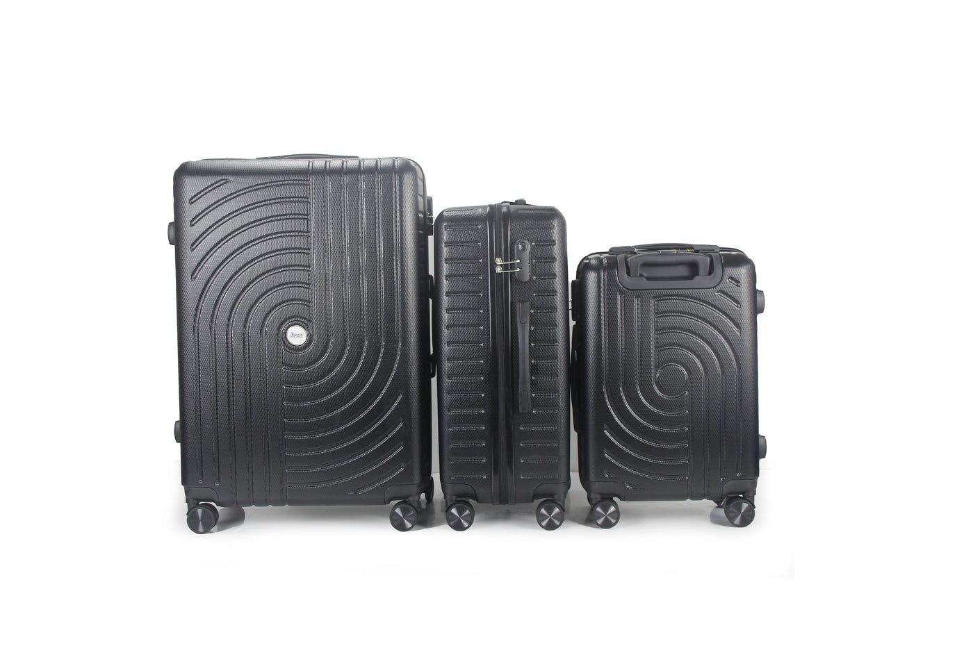 Sally ABS Hard shell Lightweight 360 Dual Spinning Wheels Combo Lock 28" 24", 20" 3 Piece Luggage Set