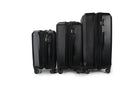 IZOD Zane Expandable ABS Hard shell Lightweight 360 Dual Spinning Wheels Combo Lock 28", 24", 20" 3 Piece Luggage Set