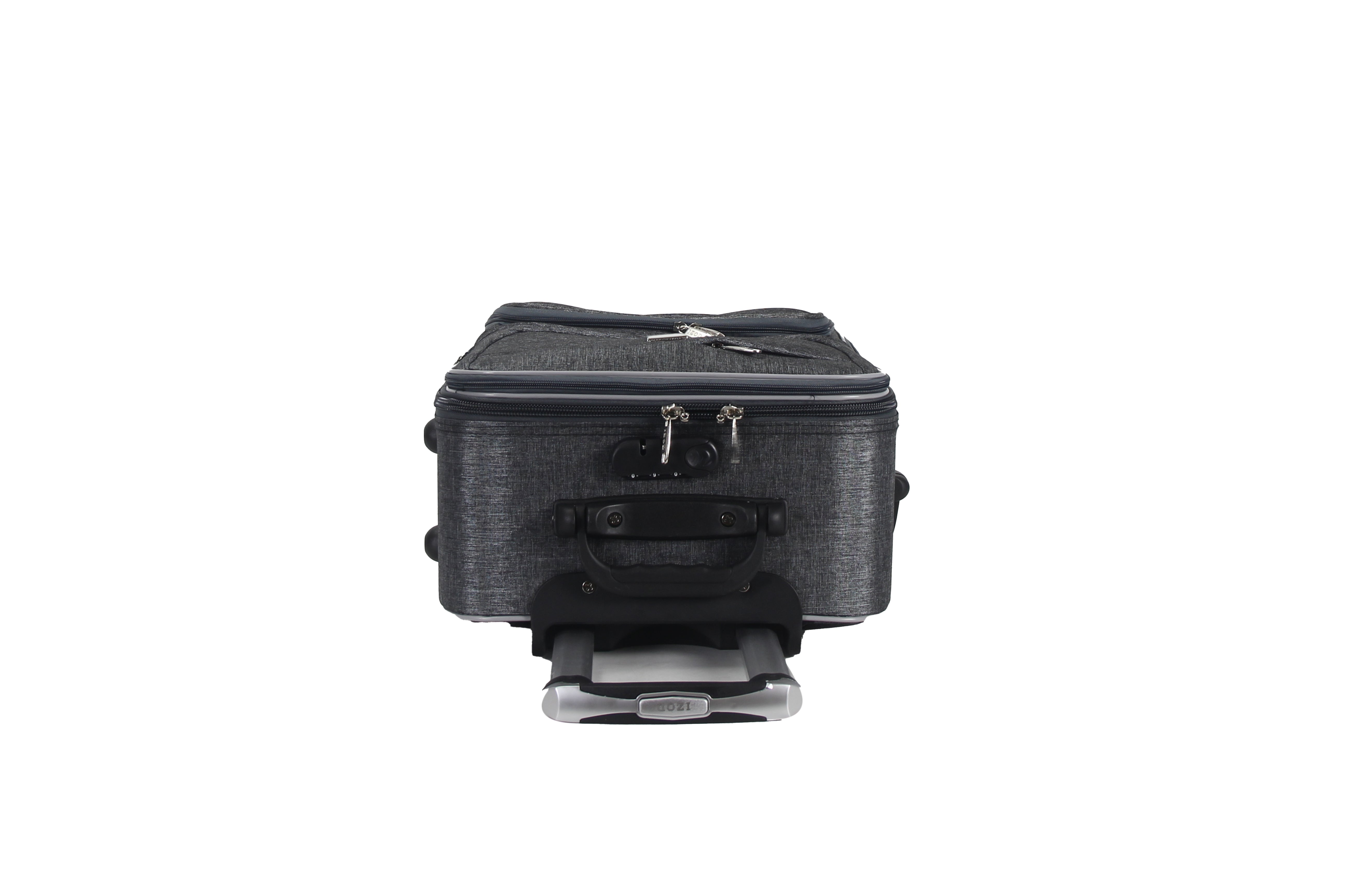 IZOD Zane Soft Shell Lightweight Expandable 360 Dual Spinning Wheels Combo Lock 28", 24", 20" 3 Piece Luggage Set