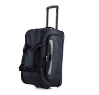 IZOD Carol Lightweight Soft Shell Rolling Duffel Bag with Wheels and Telescopic Handle – Travel-Ready Luggage Duffel