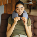 IZOD Cloud Memory Foam Travel Neck Pillow