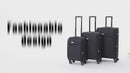 IZOD Cosmo Soft Shell Lightweight Expandable 3 Piece Luggage Set