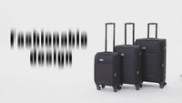 IZOD Cosmo Soft Shell Lightweight Expandable 3 Piece Luggage Set