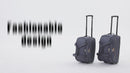 Isaac Mizrahi Movi 20 Inch Carry-On Soft Shell Rolling Duffel Bag