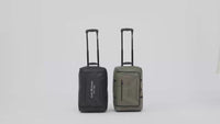 Isaac Mizrahi Onyx 22 Inch Carry-On Softside Rolling Duffel Travel Bag