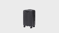 IZOD Phantom Lightweight Expandable ABS 3 Piece Luggage Set - 20", 24", and 28" Sizes with 360° Dual Spinning Wheels and Combo Lock