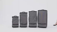 Isaac Mizrahi SOL Softside Rolling Duffel 4 Piece Travel Set
