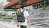 IZOD Orion Modern Carry-On Laptop Travel Backpack with USB Port