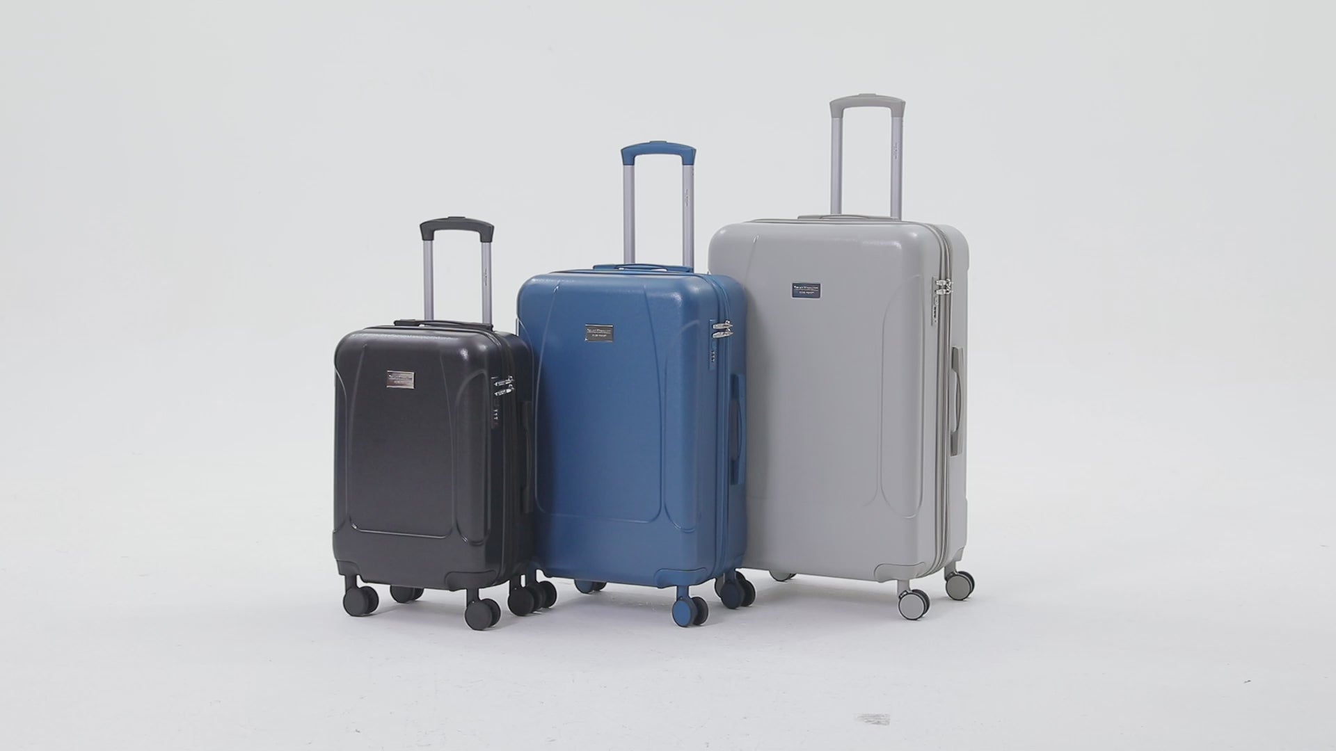 ISAAC MIZRAHI LUNA 3-Piece Luggage Set – Lightweight Expandable ABS Hard Shell Suitcases with Spinner Wheels (28”/24”/20”) – Designer Travel Set