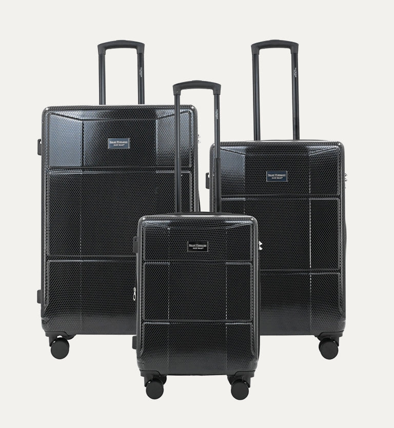 Isaac Mizrahi Aero Lightweight Expandable 3-Piece Luggage Set