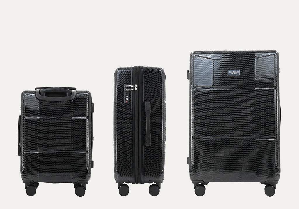 Isaac Mizrahi Aero Lightweight Expandable 3-Piece Luggage Set